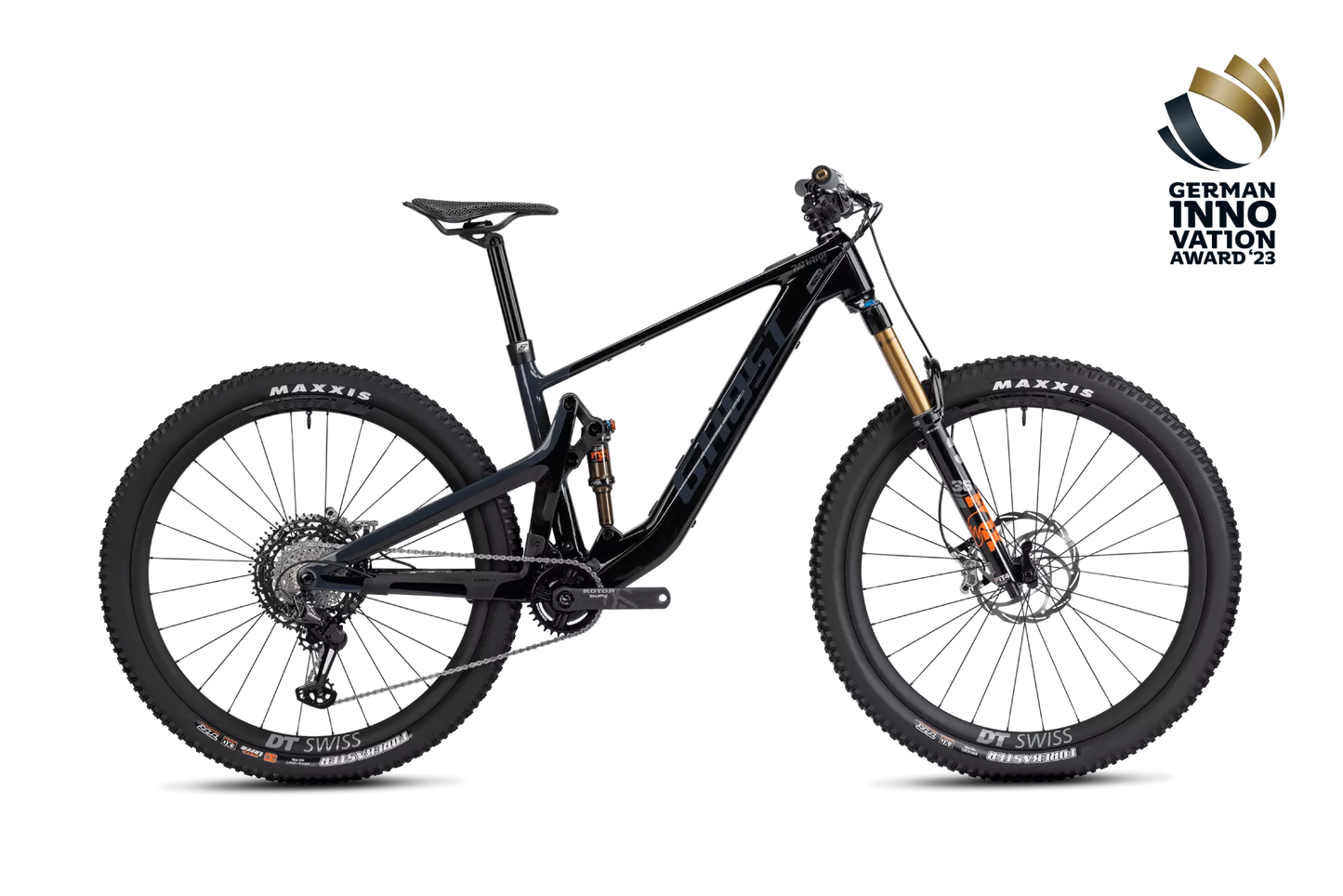 VTT Electrique tout-suspendu Ghost PATH RIOT LTD Noir Taille L