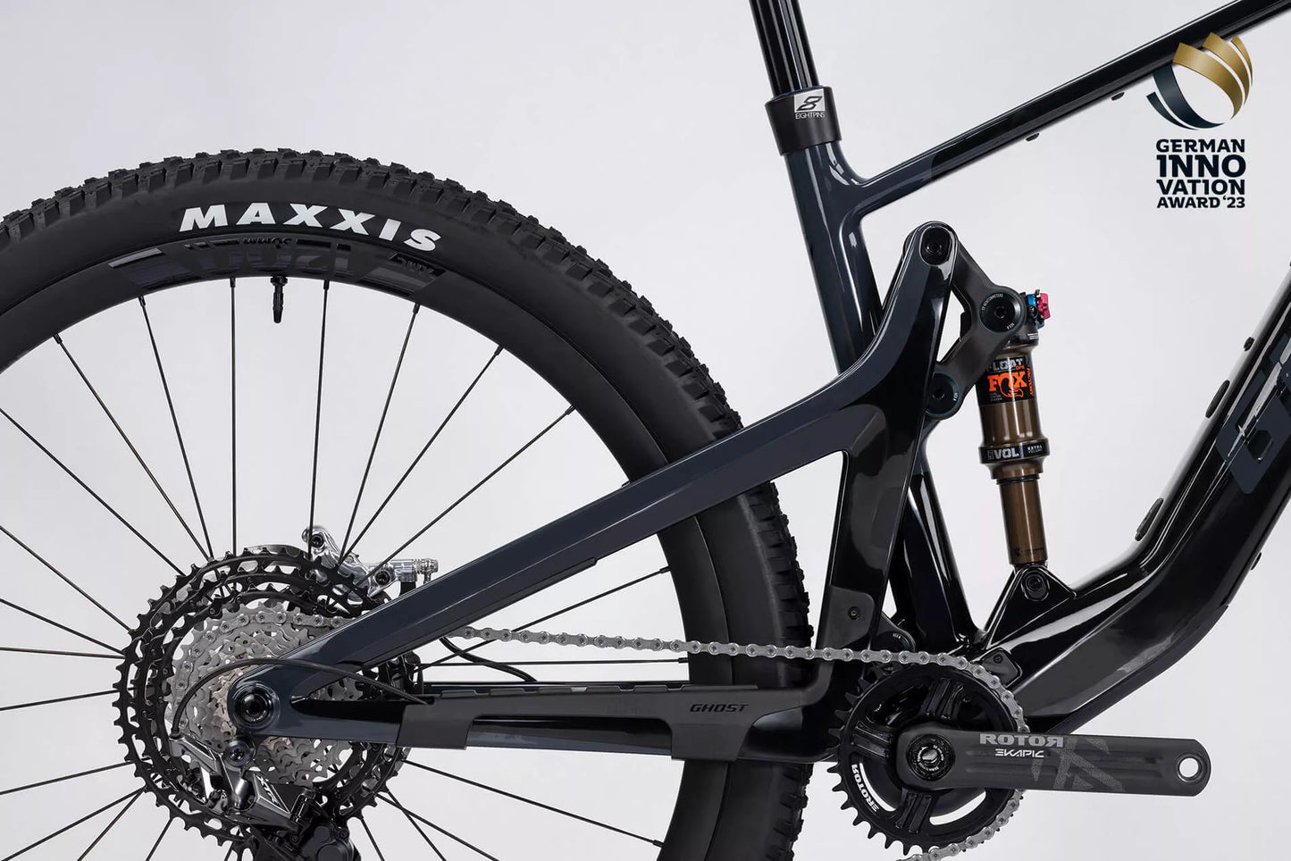 VTT Electrique tout-suspendu Ghost PATH RIOT LTD Noir Taille L