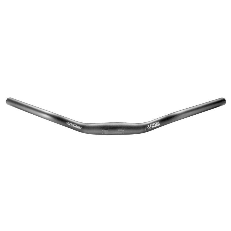 CINTRE ERGOTEC TREKKING 600 mm 31.8 HAUTEUR 35 mm 45º ALUMINIUM NOIR