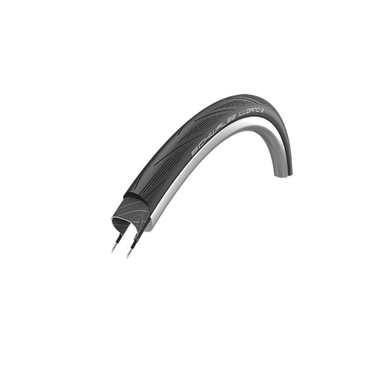 PNEU SCHWALBE LUGANO II ENDURANCE 700x25C RENFORCÉ RIGIDE NOIR 25-622