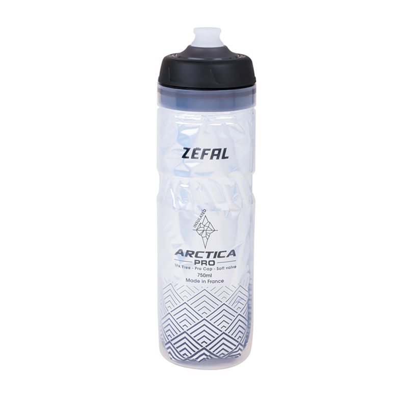 BIDON ISOTHERME ZEFAL ARCTICA PRO 75 ARGENT/NOIR 750 ml