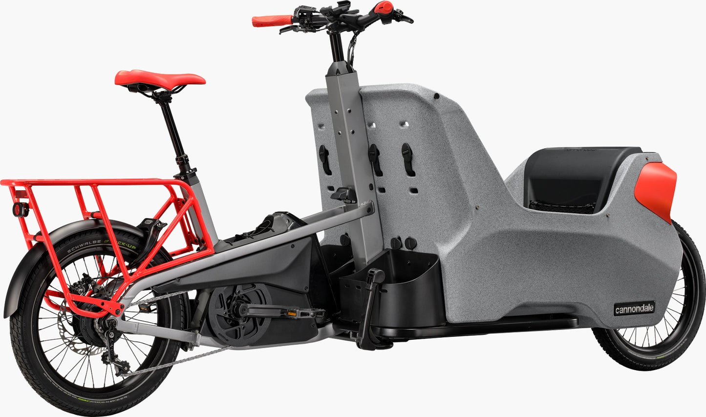 Vélo cargo Wonderwagen Neo 1 gris