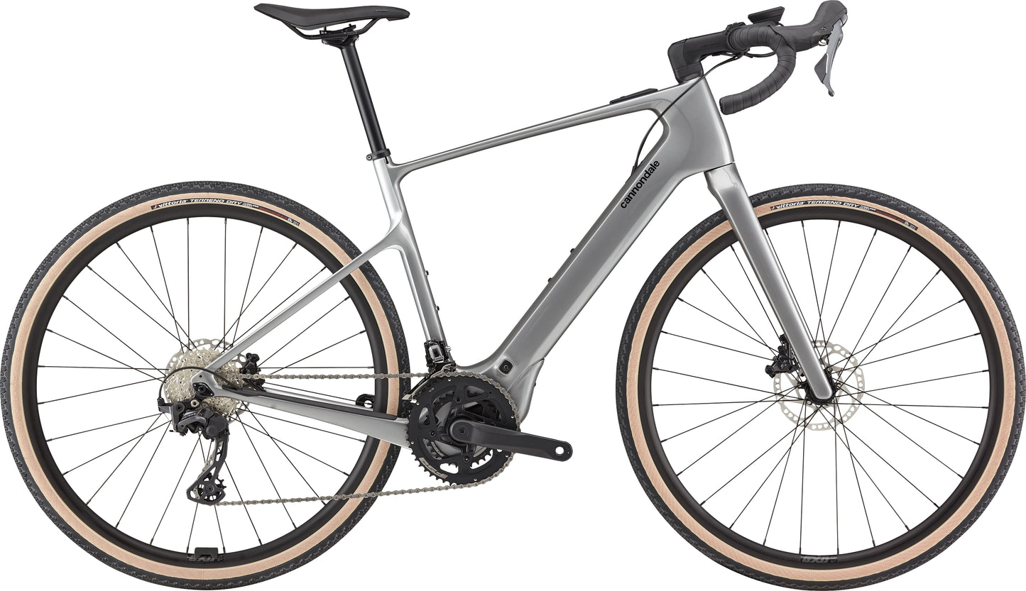 Vélo gravel électrique Cannondale Synapse Neo AllRoad 2 taille M gris