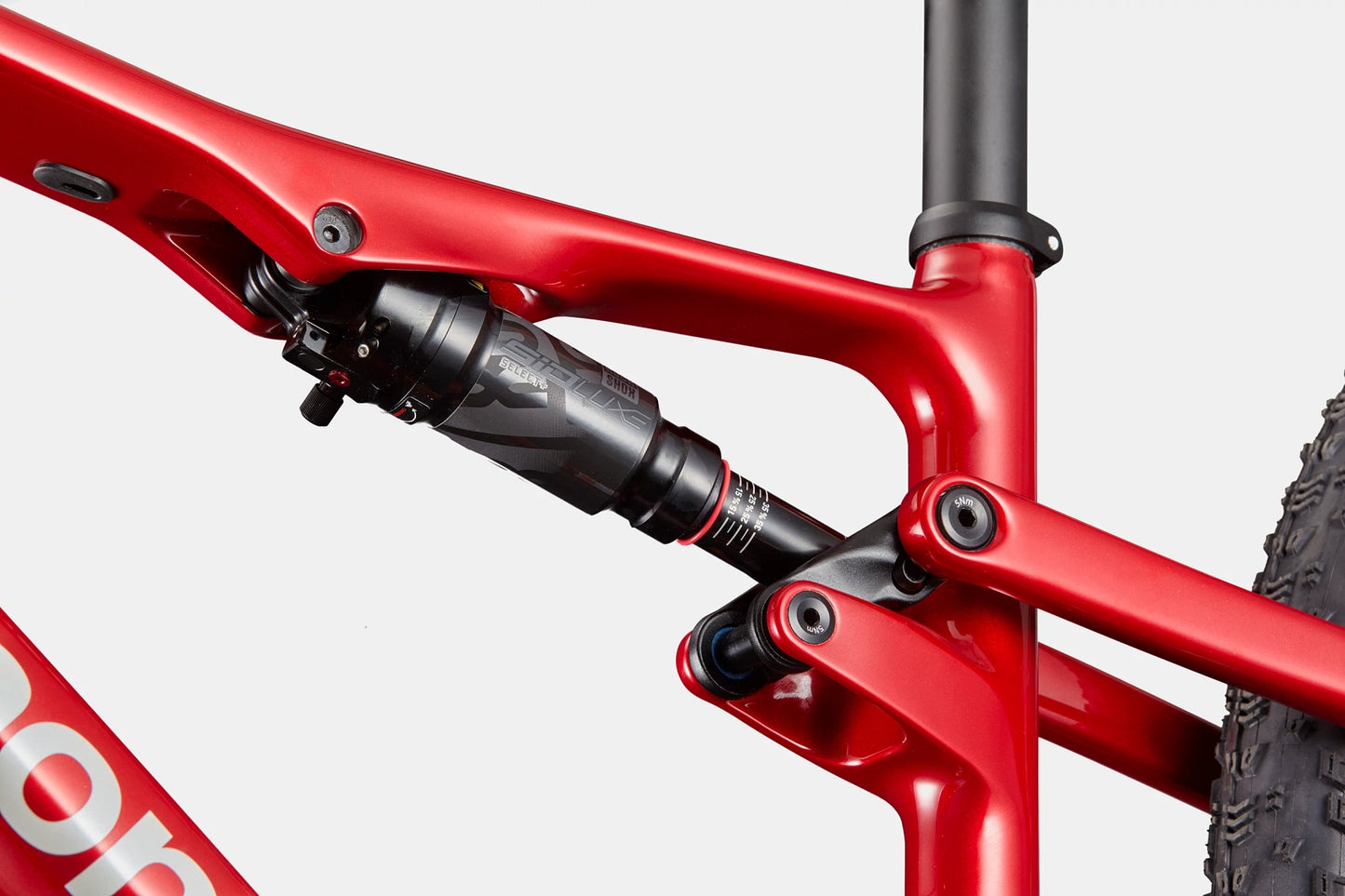 VTT Tout-suspendu Cannondale Scalpel 4 Taille M Rouge