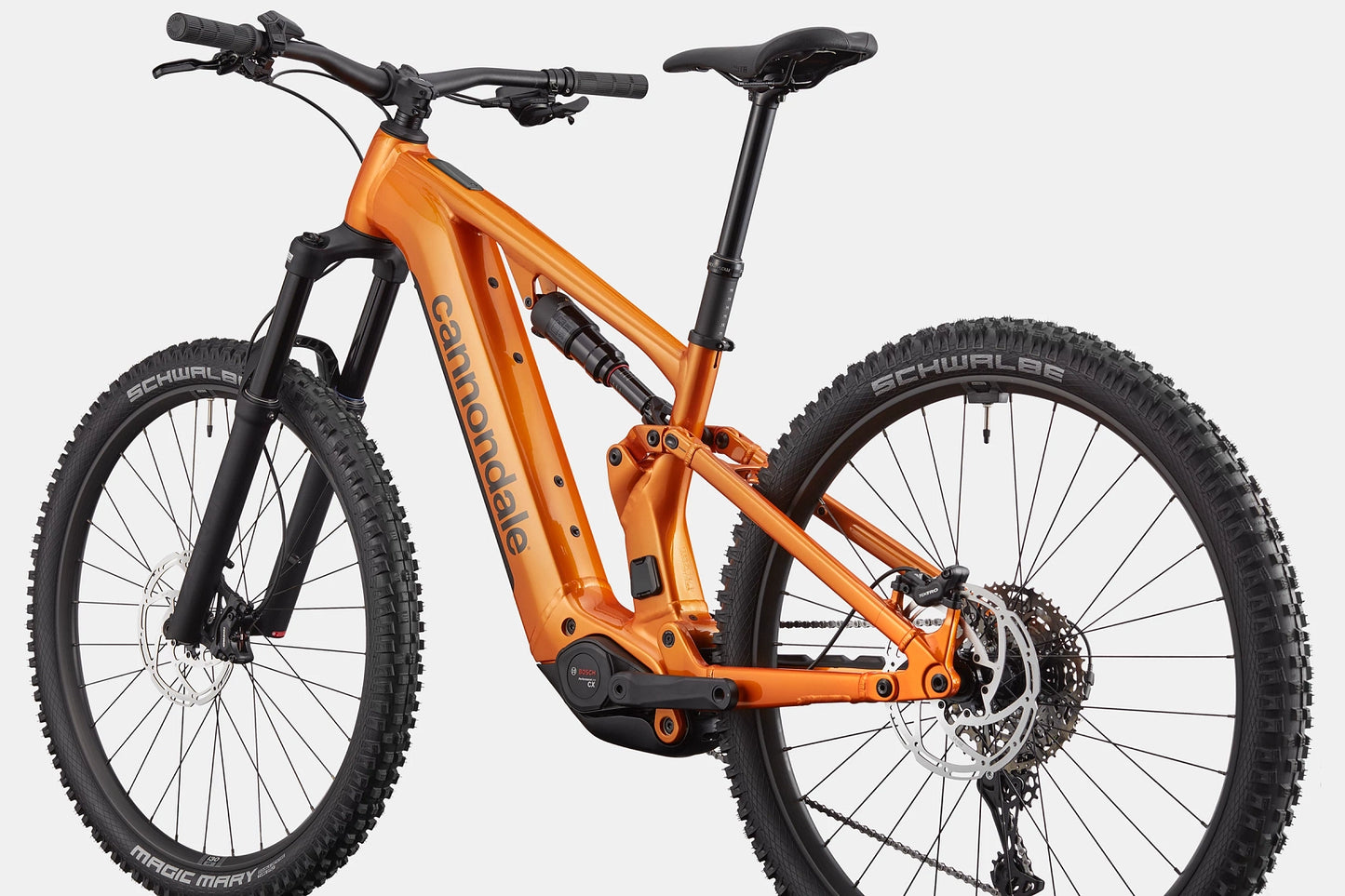 VTT Electrique tout-suspendu Cannondale Moterra 4+ Orange Taille M