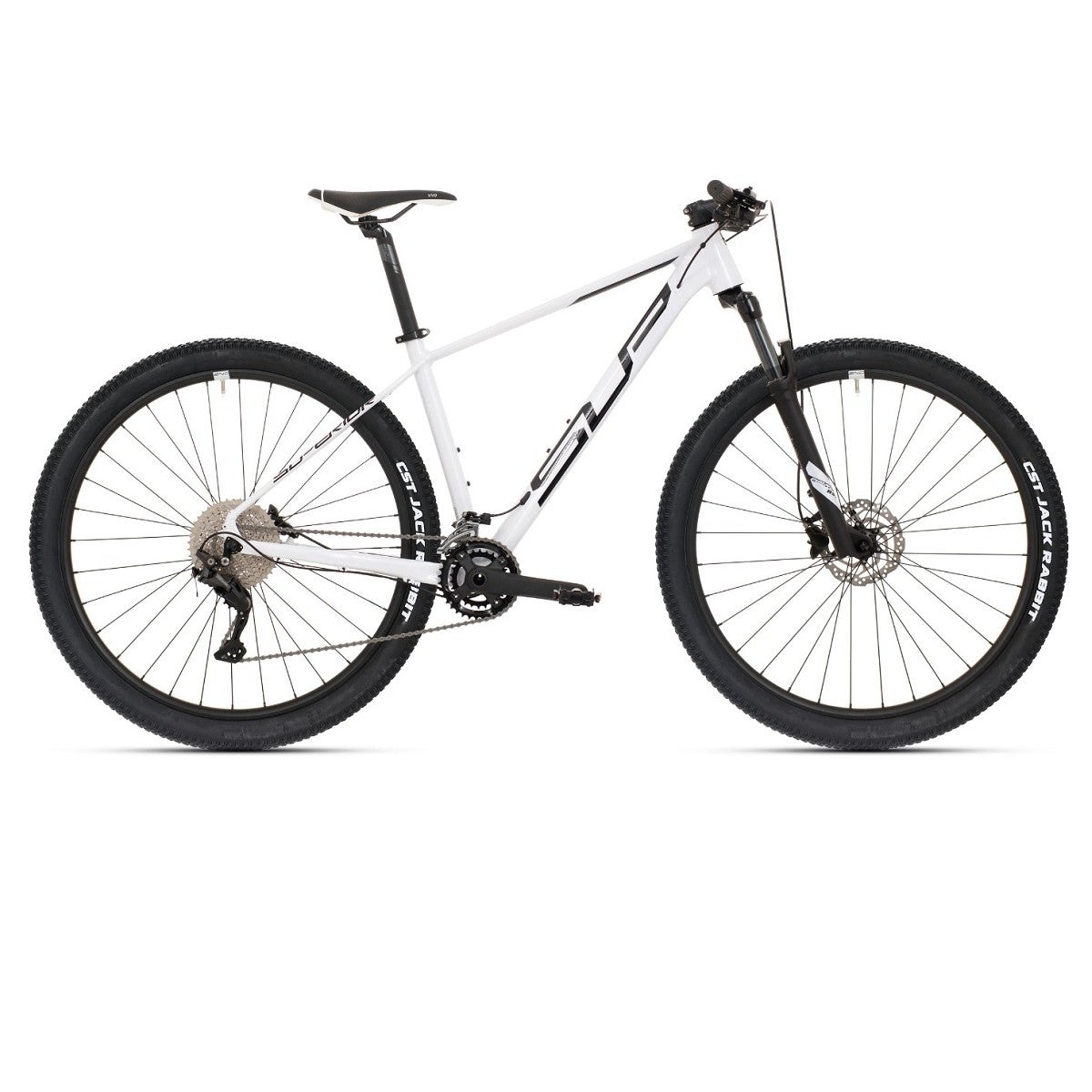 VTT Semi-rigide tout-terrain VTT SUPERIOR XC 879 blanc