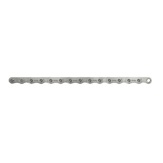 CHAÎNE SRAM RIVAL D1 FLATTOP 120 MAILLONS POWERLOCK 12V ARGENT