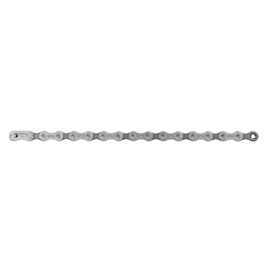 CHAÎNE SRAM S100 SOLID PIN 126 MAILLONS POWERLOCK 12V ARGENT
