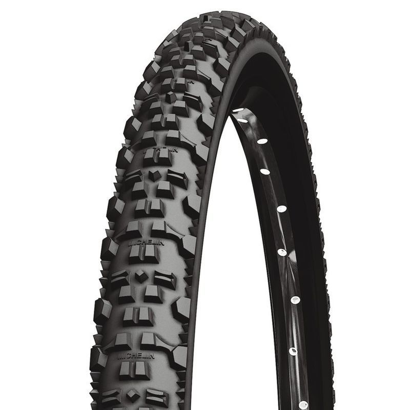 PNEU MICHELIN COUNTRY AT 26x2.00 ACCES LINE RIGIDE NOIR 52-559
