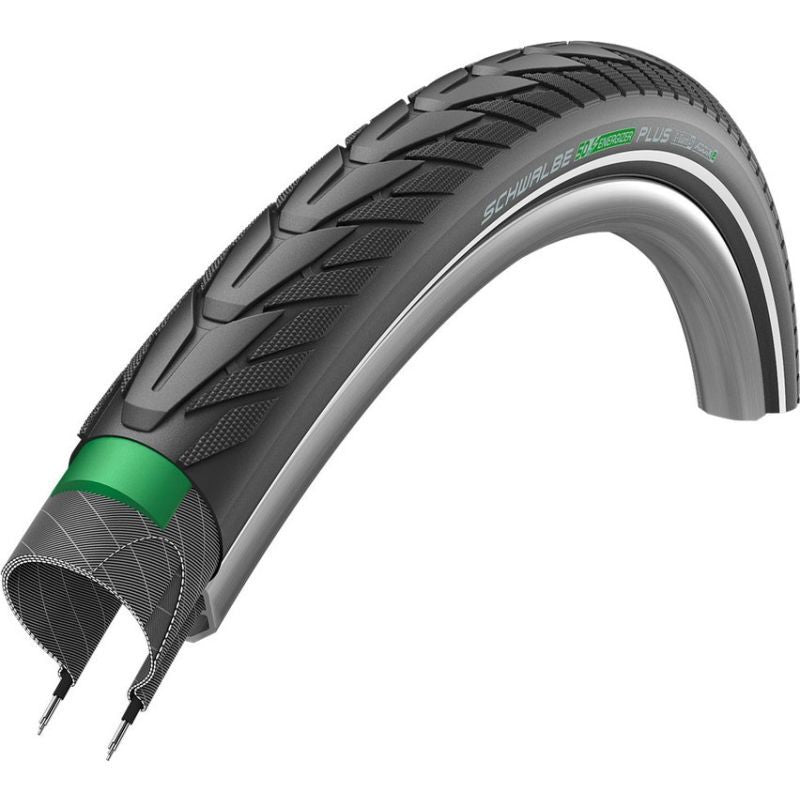 PNEU SCHWALBE ENERGIZER PLUS HS492 28X2.00"50-622 NOIR TSKIN REFL.GG PERFAD 50-622