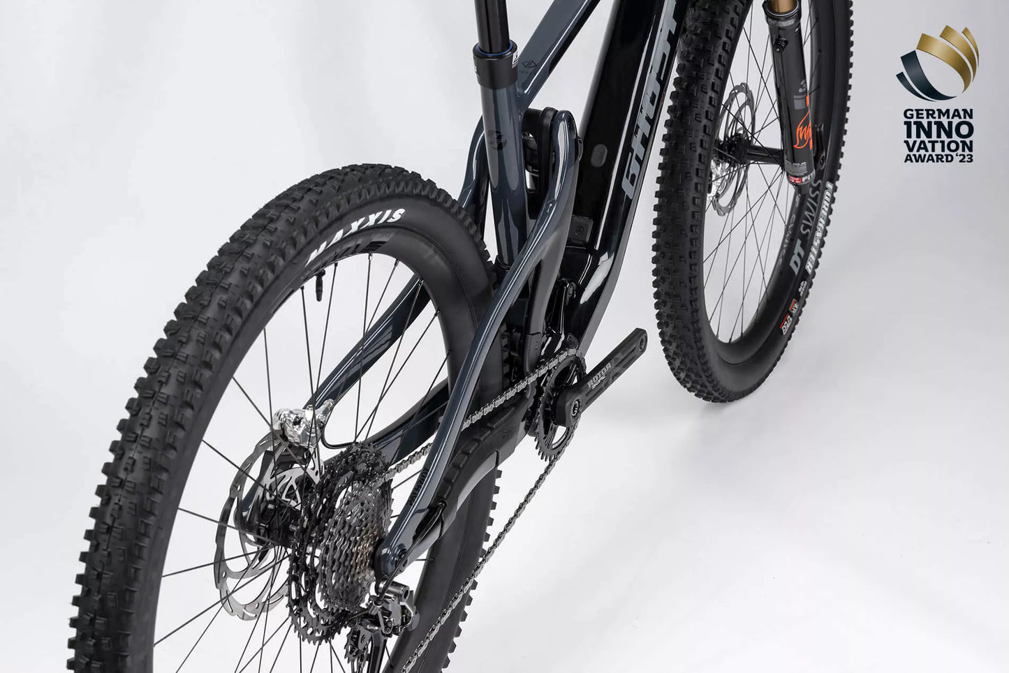VTT Electrique tout-suspendu Ghost PATH RIOT LTD Noir Taille L