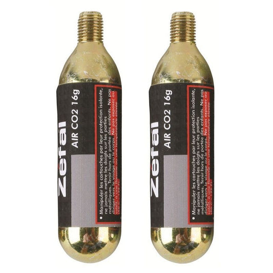 BLISTER 2 CARTOUCHES AIR ZEFAL CO2 16 g AVEC VIS