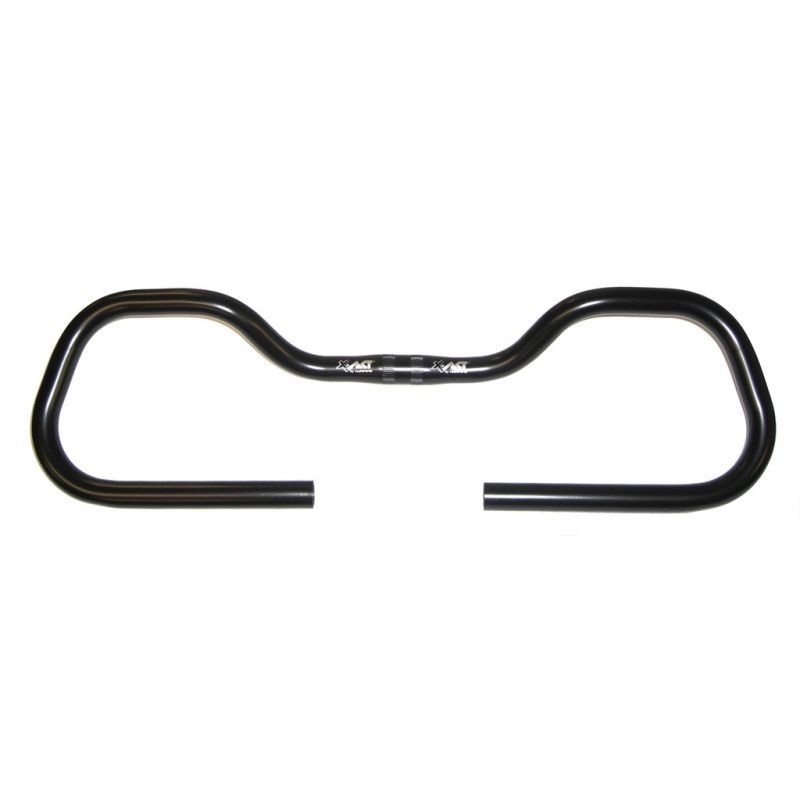 CINTRE ERGOTEC CONTEST COMFORT 570 mm 25.4 HAUTEUR 42 mm 3º ALUMINIUM NOIR ANODISÉ
