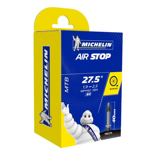 CHAMBRE À AIR MICHELIN B4 AIRSTOP 27.5x1.85-2.40 VALVE STANDARD 48 mm (47-61/584)