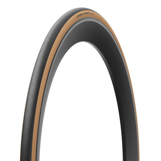 PNEU MICHELIN POWER CUP 700x32C COMPET.LINE TUBELESS READY SOUPLE NOIR/MARRON 32-622