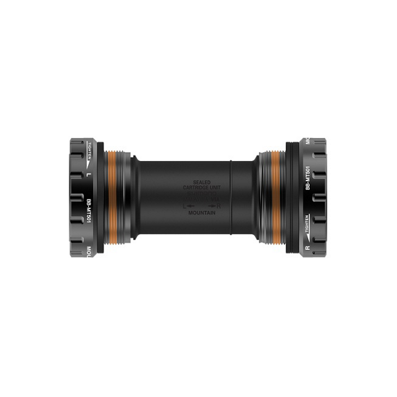 SHIMANO Boîtiers De Pédalier (HOLLOWTECH II) BB-MT501 Boîtier de pédalier de type Fileté 68 / 73 (BSA) mm