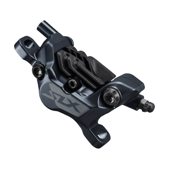 SHIMANO SLX Kit de frein à disque hydraulique BRM7120JTBLM7100 Droite / arrière Résine avec ailette Sans adaptateur 1700 (noir)