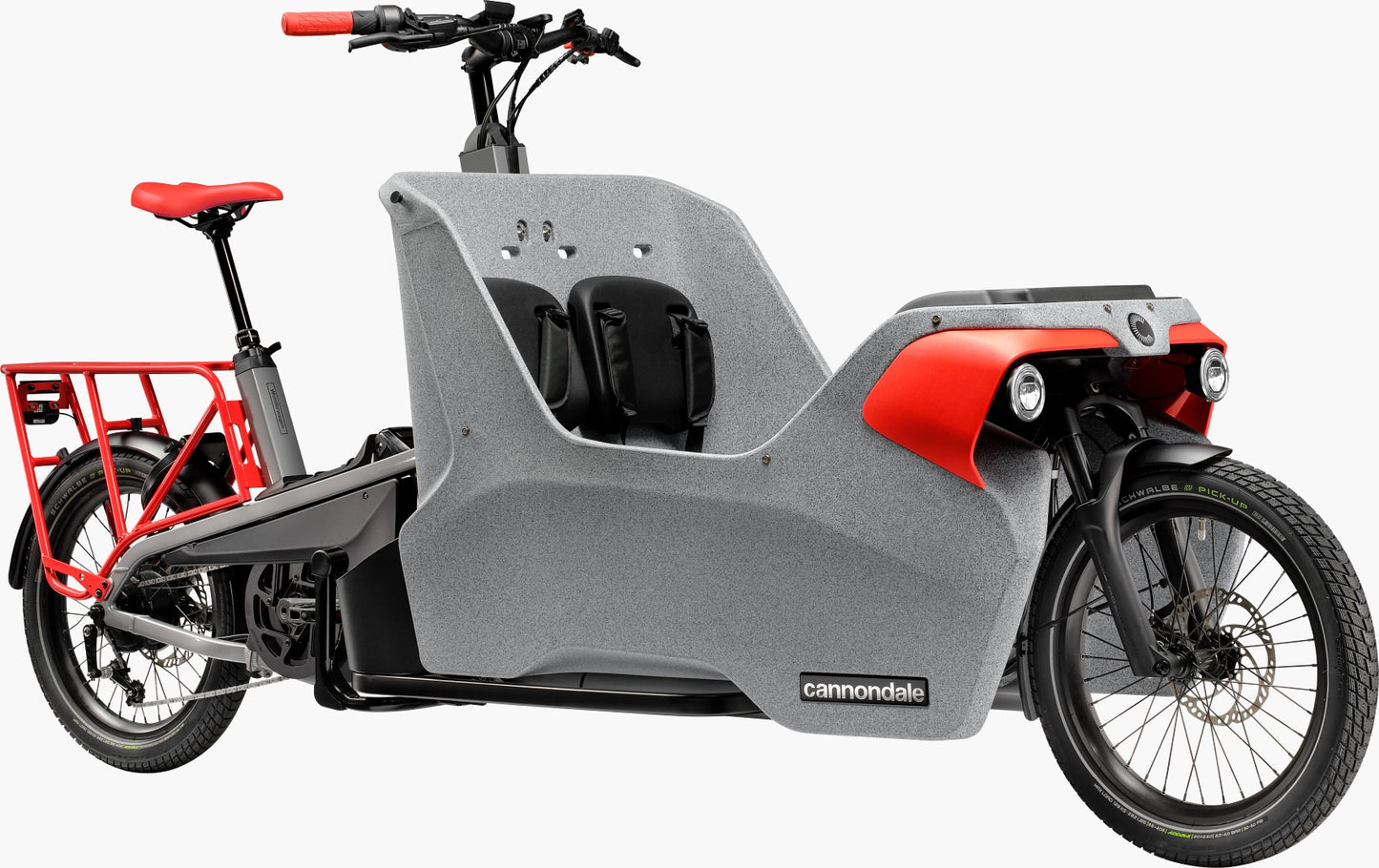 Vélo cargo Wonderwagen Neo 1  gris