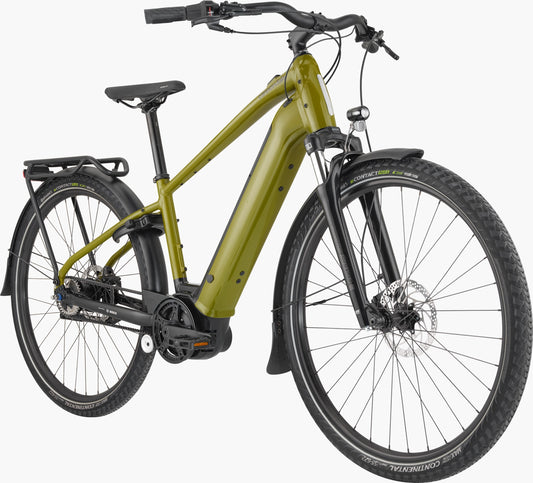 Vélo Electrique VTC Cannondale Mavaro 4 Taille: M vert