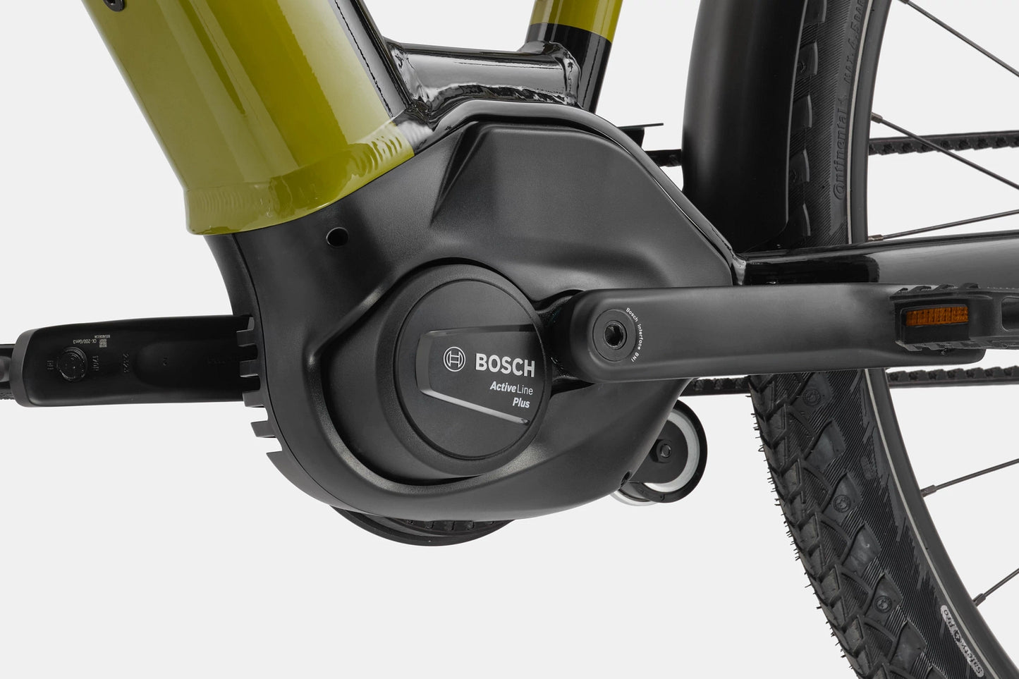 Vélo Electrique VTC Cannondale Mavaro 4 Taille: M vert
