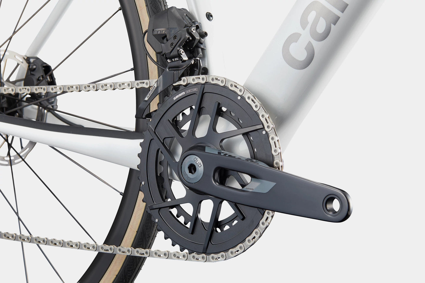 Vélo route Cannondale Synapse Carbon 3 SmartSense Blanc Taille 54