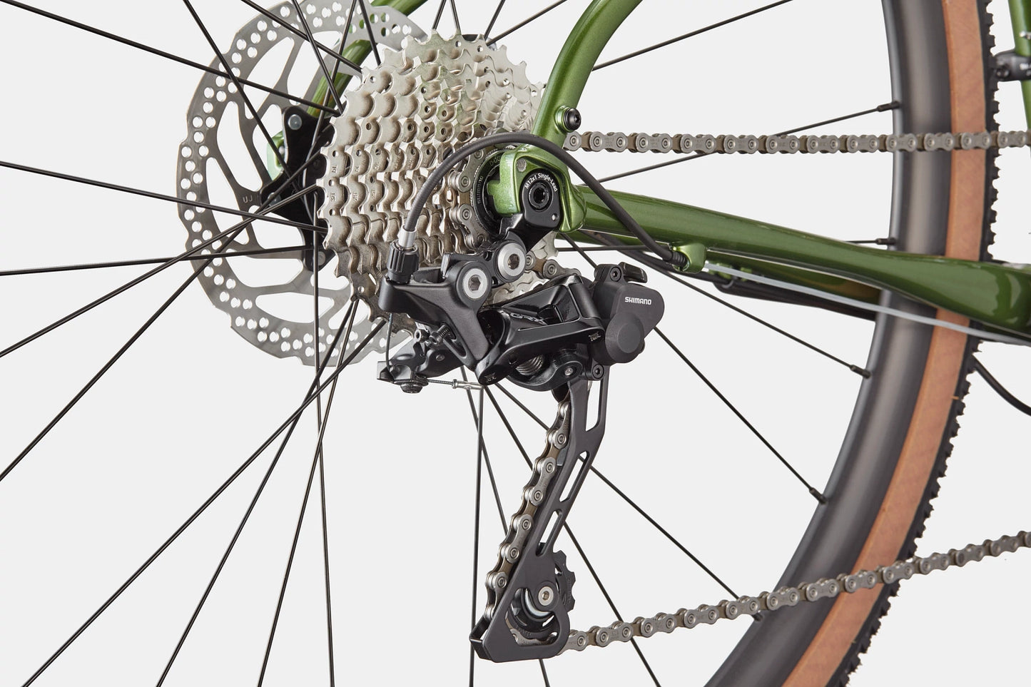Vélo gravel musculaire Cannondale Topstone 2 GRX - 2x Taille M Vert