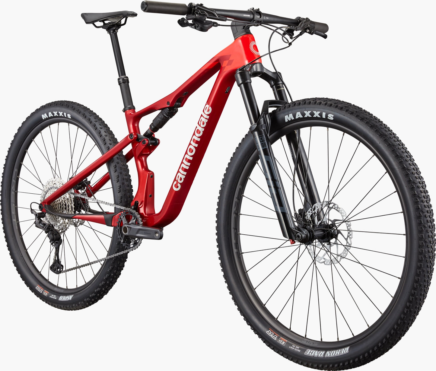 VTT Tout-suspendu Cannondale Scalpel 4 Taille M Rouge