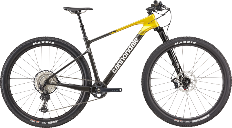 VTT Semi-rigide tout-terrain Cannondale Scalpel HT Carbone 1 noir jaune Taille M