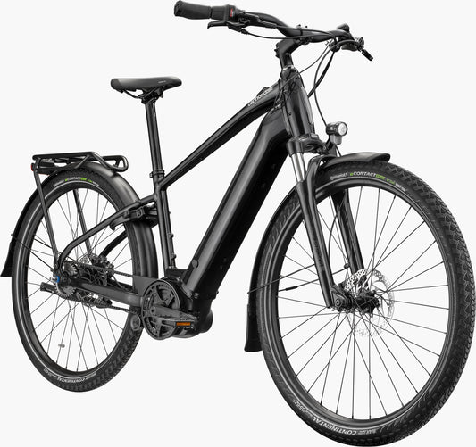 Vélo Electrique VTC Cannondale Mavaro 4 Noir Taille L