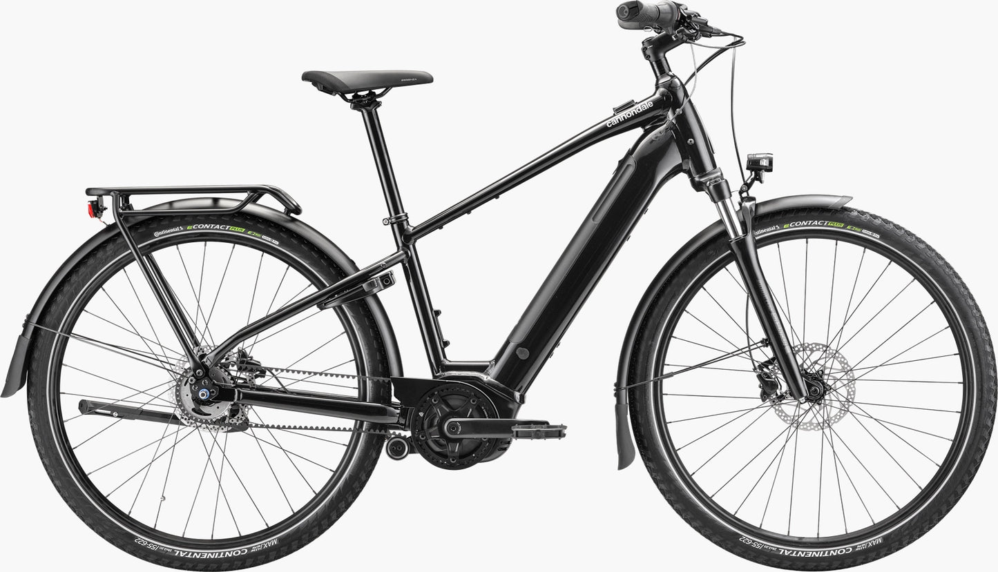 Vélo Electrique VTC Cannondale Mavaro 4 Noir Taille L