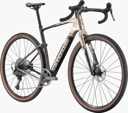 Vélo gravel musculaire Cannondale Topstone Carbon 4 CUES 1x Couleur Platine Taille 54