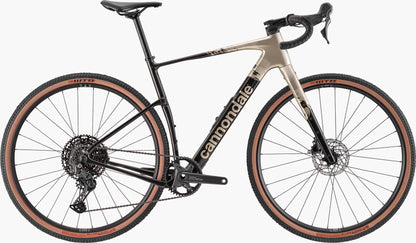 Vélo gravel musculaire Cannondale Topstone Carbon 4 CUES 1x Couleur Platine Taille 54
