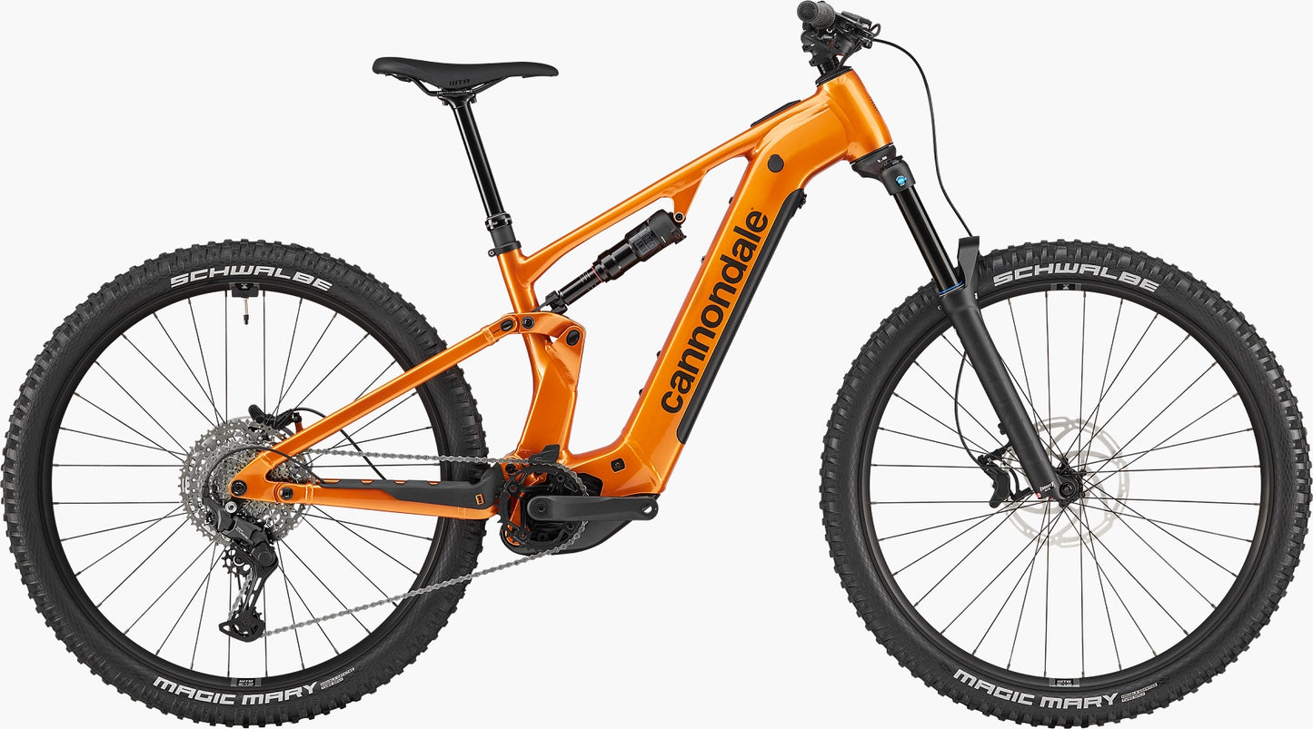 VTT Electrique tout-suspendu Cannondale Moterra 4+ Orange Taille M