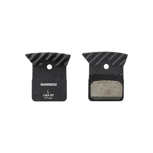 SHIMANO PLAQUETTE DE FREIN À DISQUE BP-L05A-RF RÉSINE AVEC AILETTE 1 paire