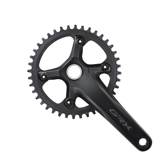 SHIMANO GRX Pédalier FC-RX600-1 2-PIECE CRANKSET 11 vitesse 170,0 mm 40T Série couleur Sans pièces de boîtier de pédalier Sans CG