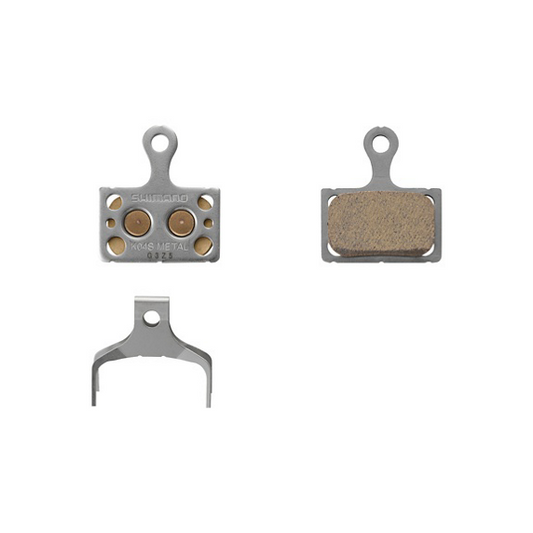 SHIMANO PLAQUETTE DE FREIN À DISQUE BP-K04S-MX MÉTAL SANS AILETTE 1 paire