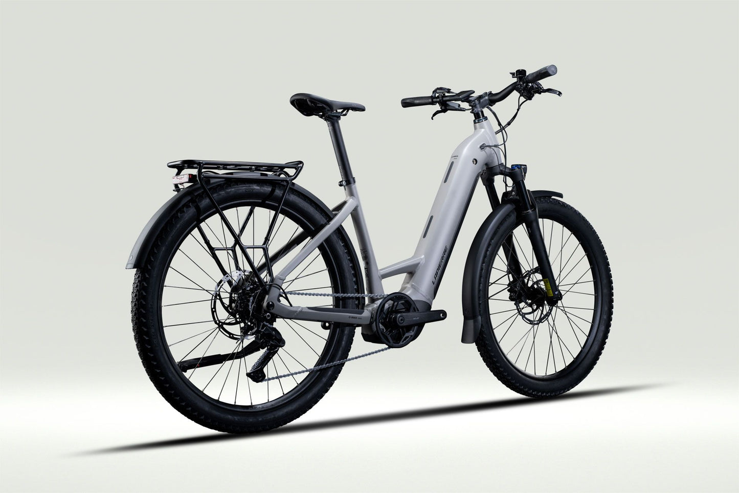 Vélo Electrique VTC Lapierre E-Explorer 5.5 Low graphite grey - matt Taille M
