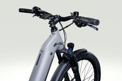 Vélo Electrique VTC Lapierre E-Explorer 5.5 Low graphite grey - matt Taille M