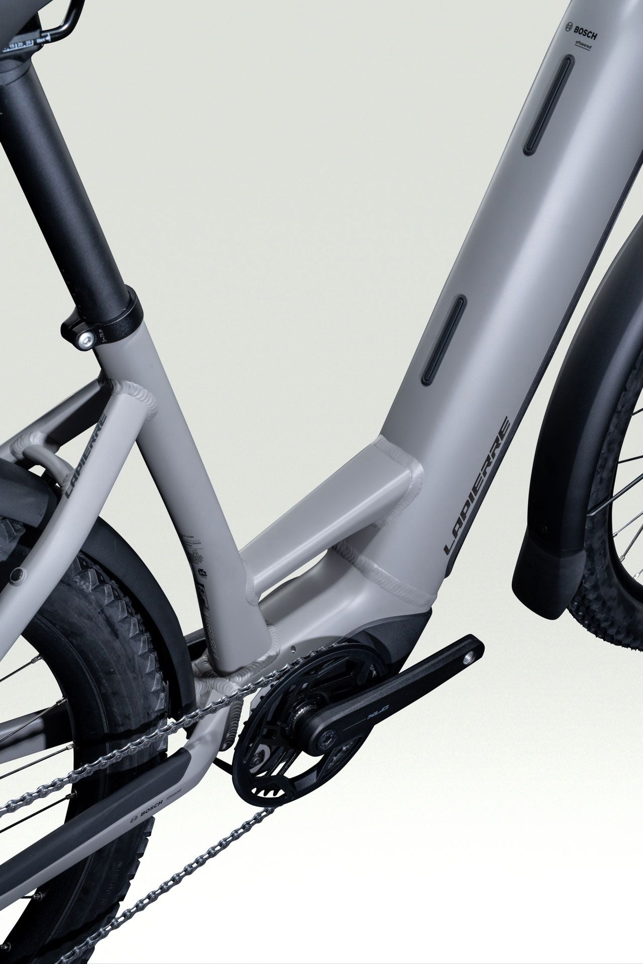 Vélo Electrique VTC Lapierre E-Explorer 5.5 Low graphite grey - matt Taille M