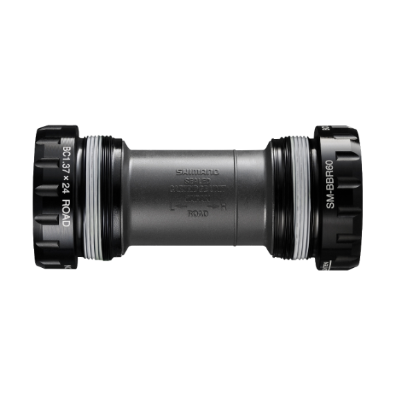 SHIMANO Boîtiers De Pédalier (HOLLOWTECH II) SM-BBR60 Boîtier de pédalier de type Fileté 68 (BSA) mm