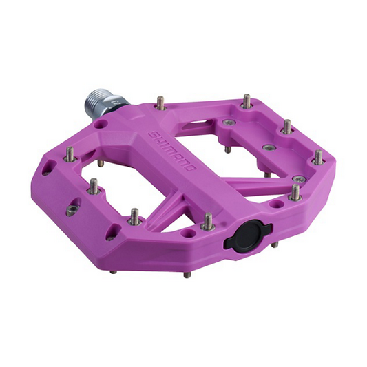 SHIMANO Pédales (plate) PD-GR400 Violet