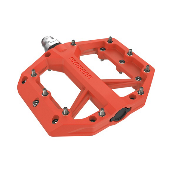 SHIMANO Pédale (plate) PD-GR400 Rouge