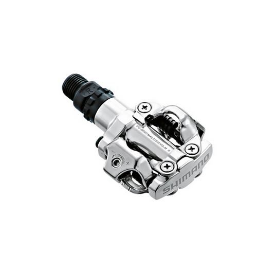 SHIMANO Pédales (SPD)-M520 Double face Argent